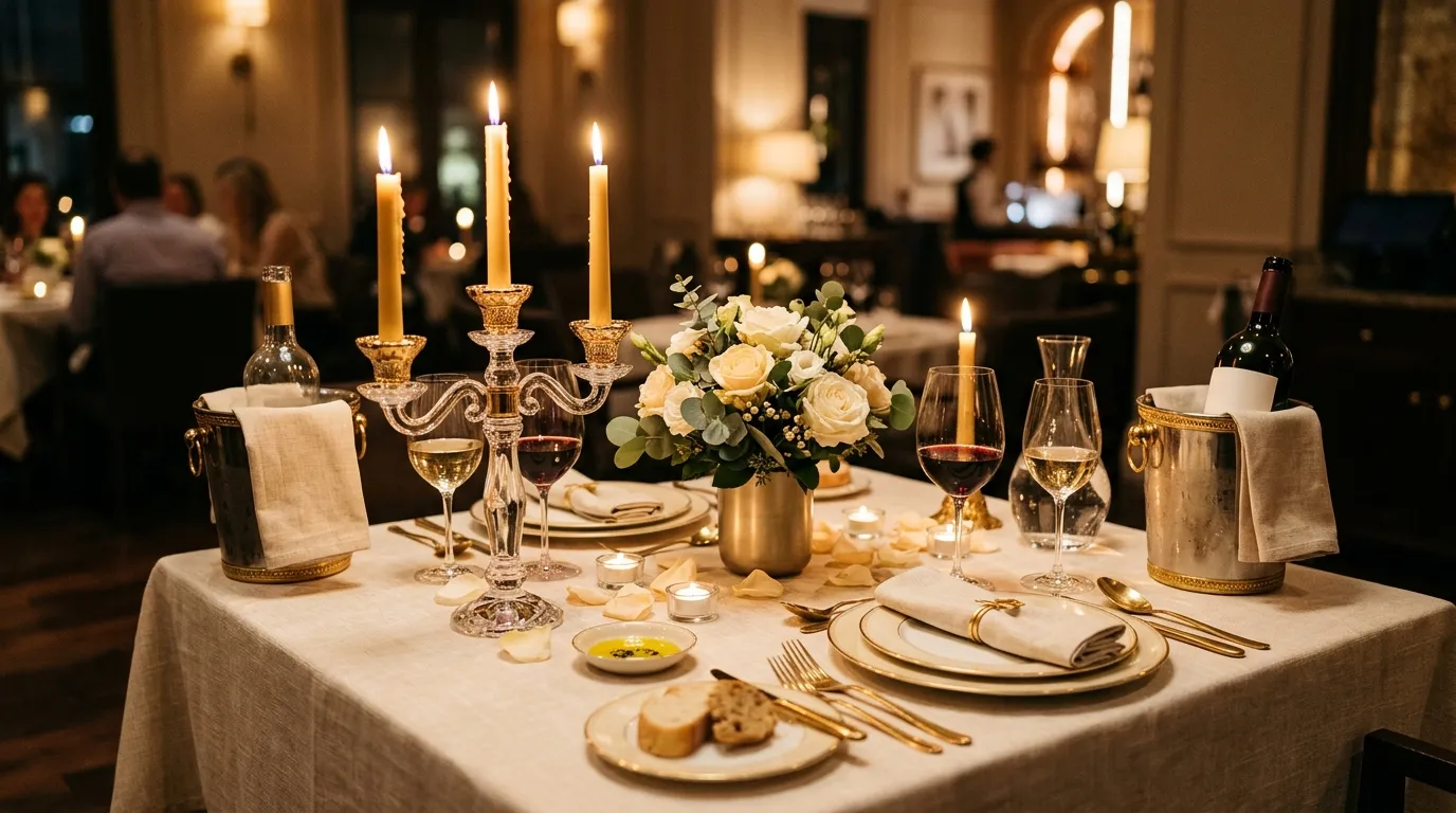 Dîner romantique : idées pour créer une soirée mémorable