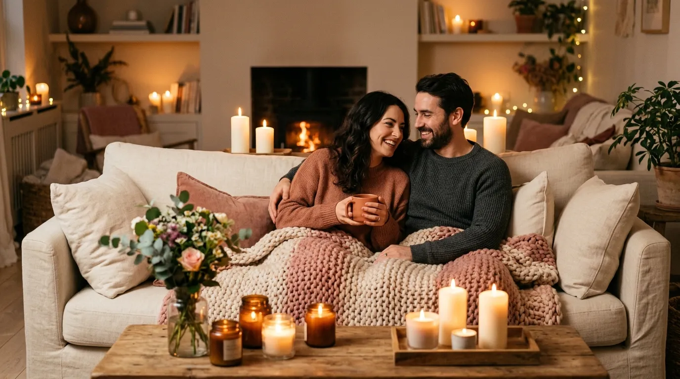 20 idées de soirées romantiques à la maison